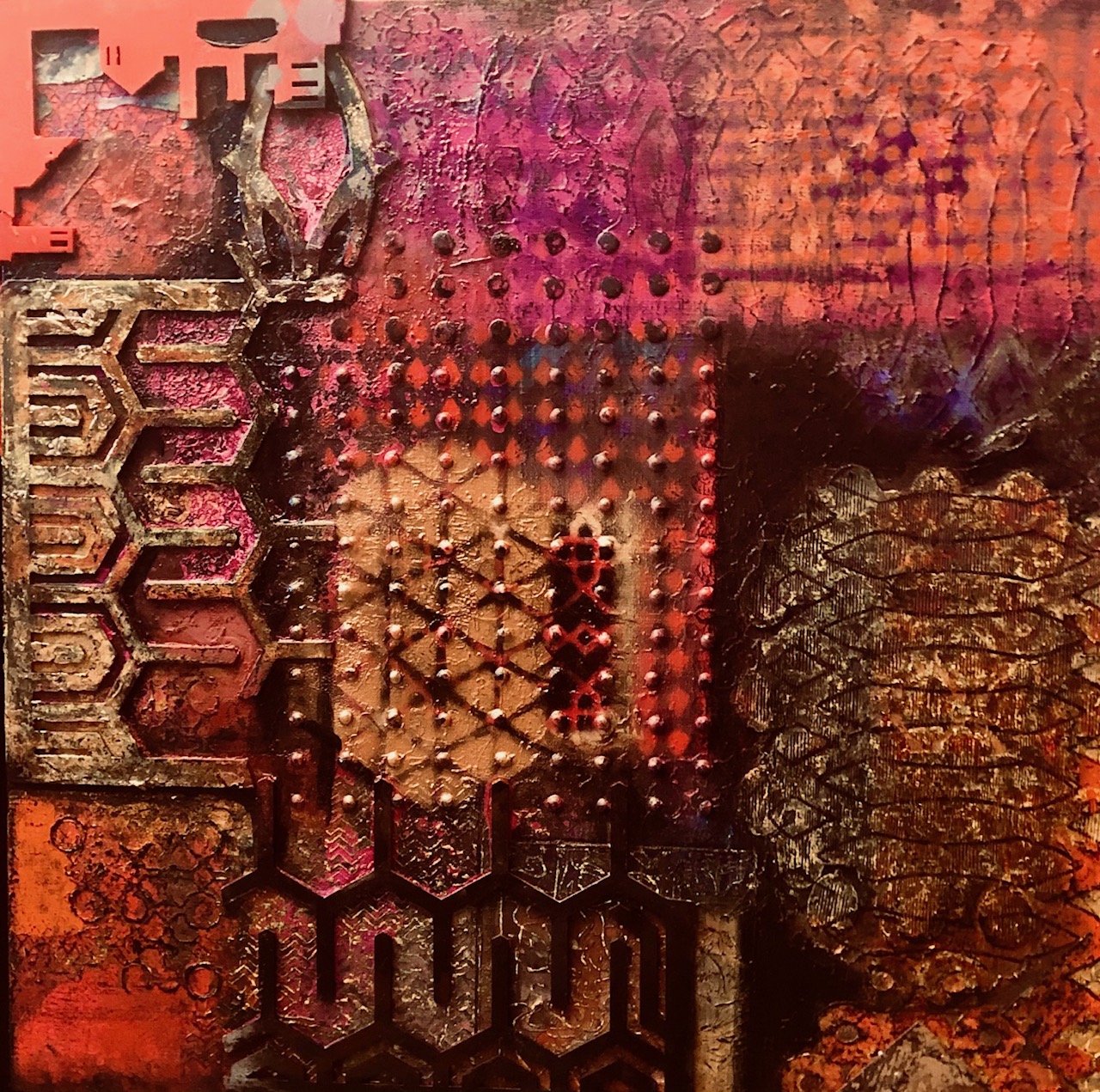 ‘Sense and Sensibility’ series (Mixed media on canvas), Brinda Miller; Source: Tao Art Gallery