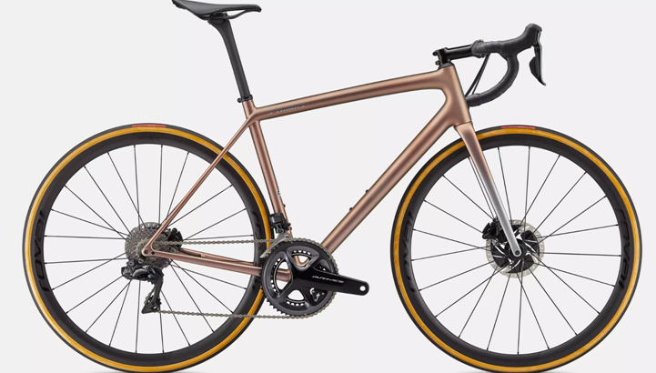 Image from Specialized, Source: https://www.specialized.com/us/en/s-works-aethos---dura-ace-di2/p/187062?color=302601-187062&utm_medium=affiliate&utm_source=rakuten_sg&utm_campaign=2116208_Skimlinks.com&utm_content=