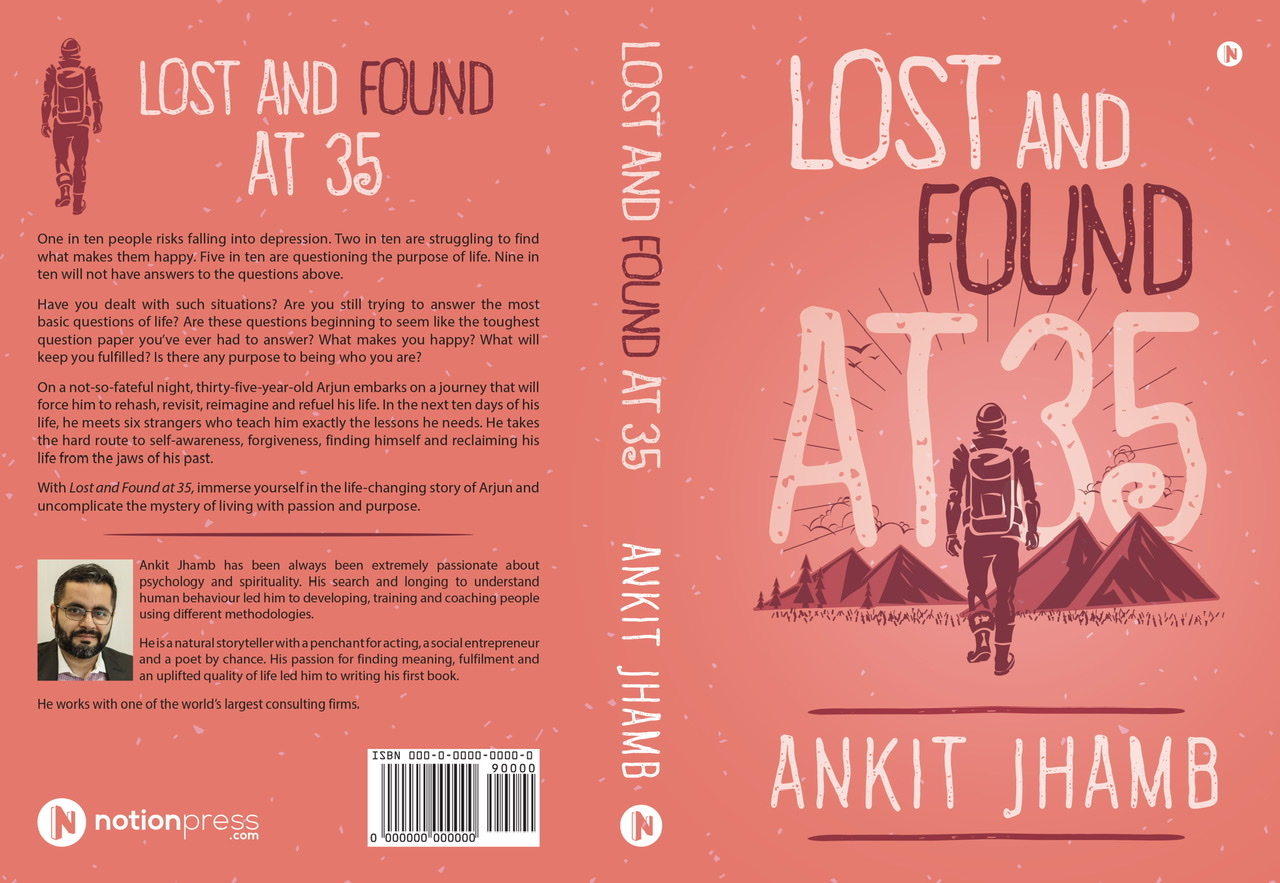 Woven with positive psychology, this book is a ‘search for self’