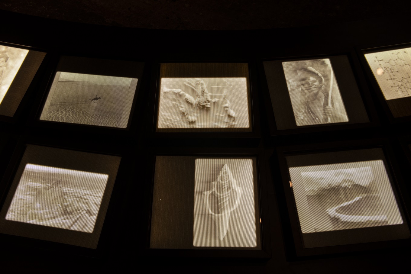 Between cosmic and the terrestrial, Jitesh Kallat touches West Asia