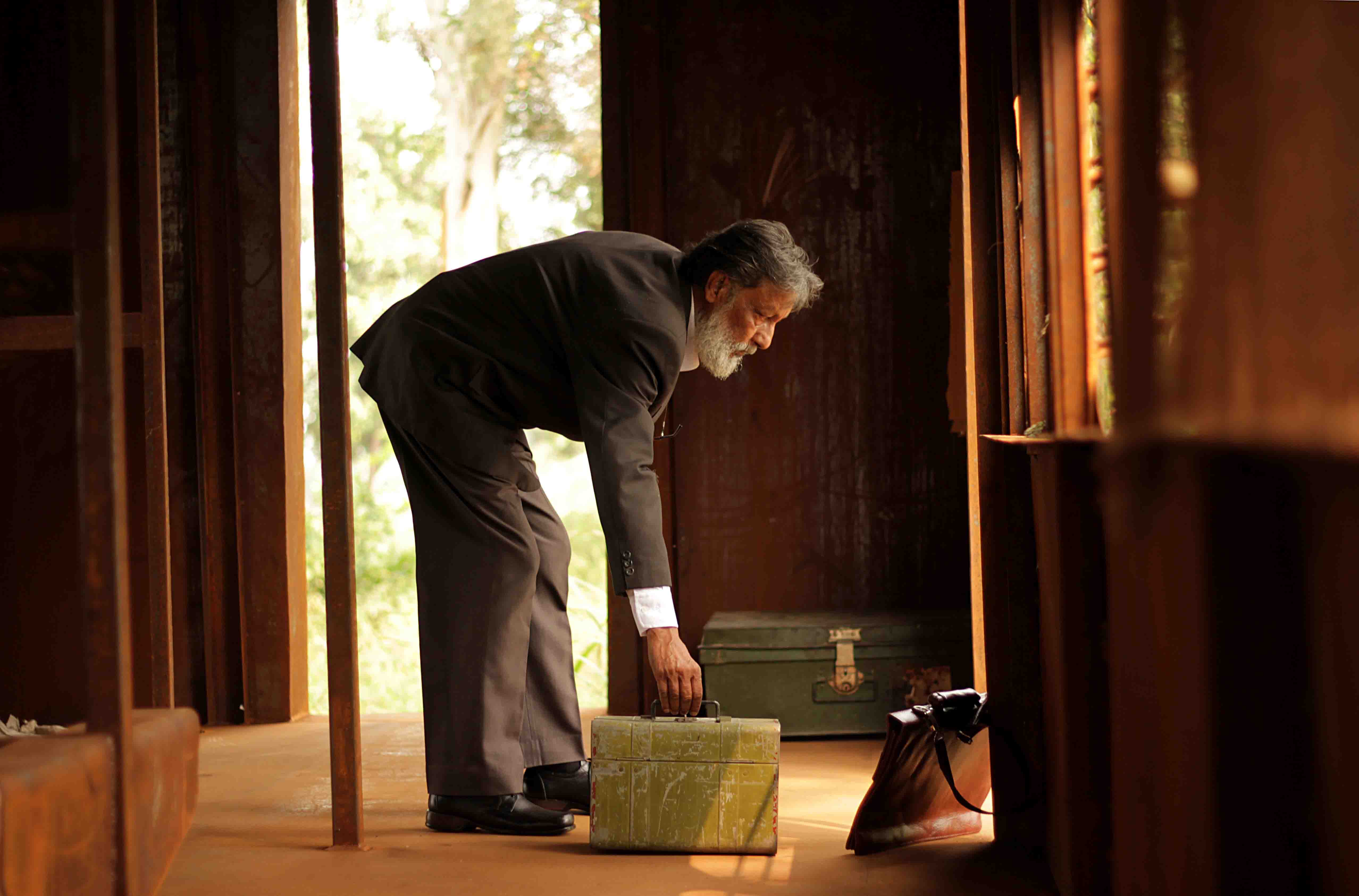 A still from one of the films by Amar Kanwar