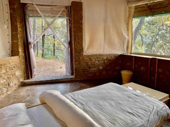 Meditation Hut, Heal Farm, near Bhimtal, Uaarakhand