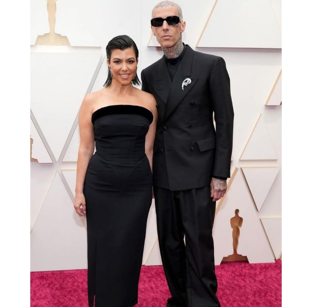 Kourtney Kardashian and Travis Barker 