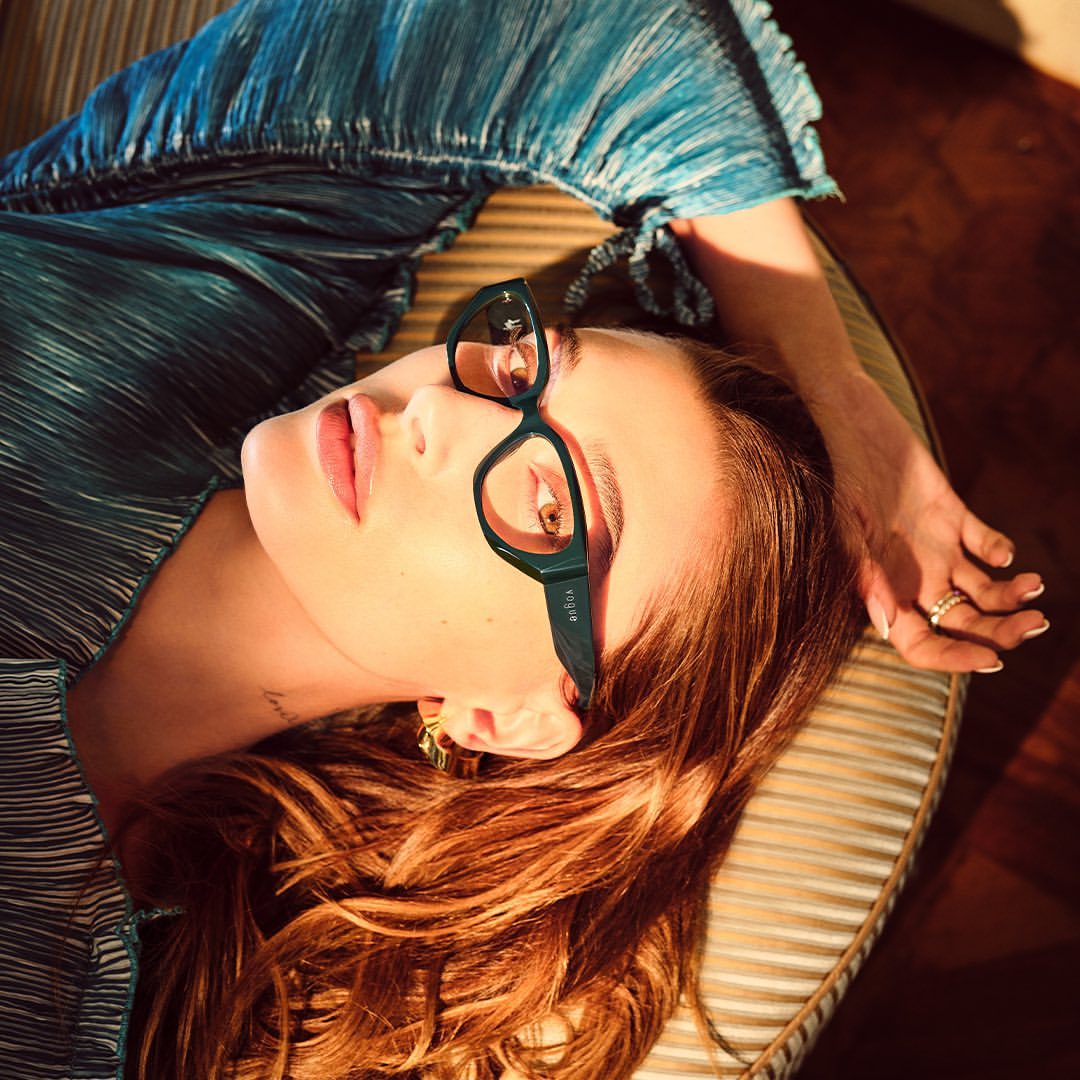 Hailey Bieber X Vogue Eyewear