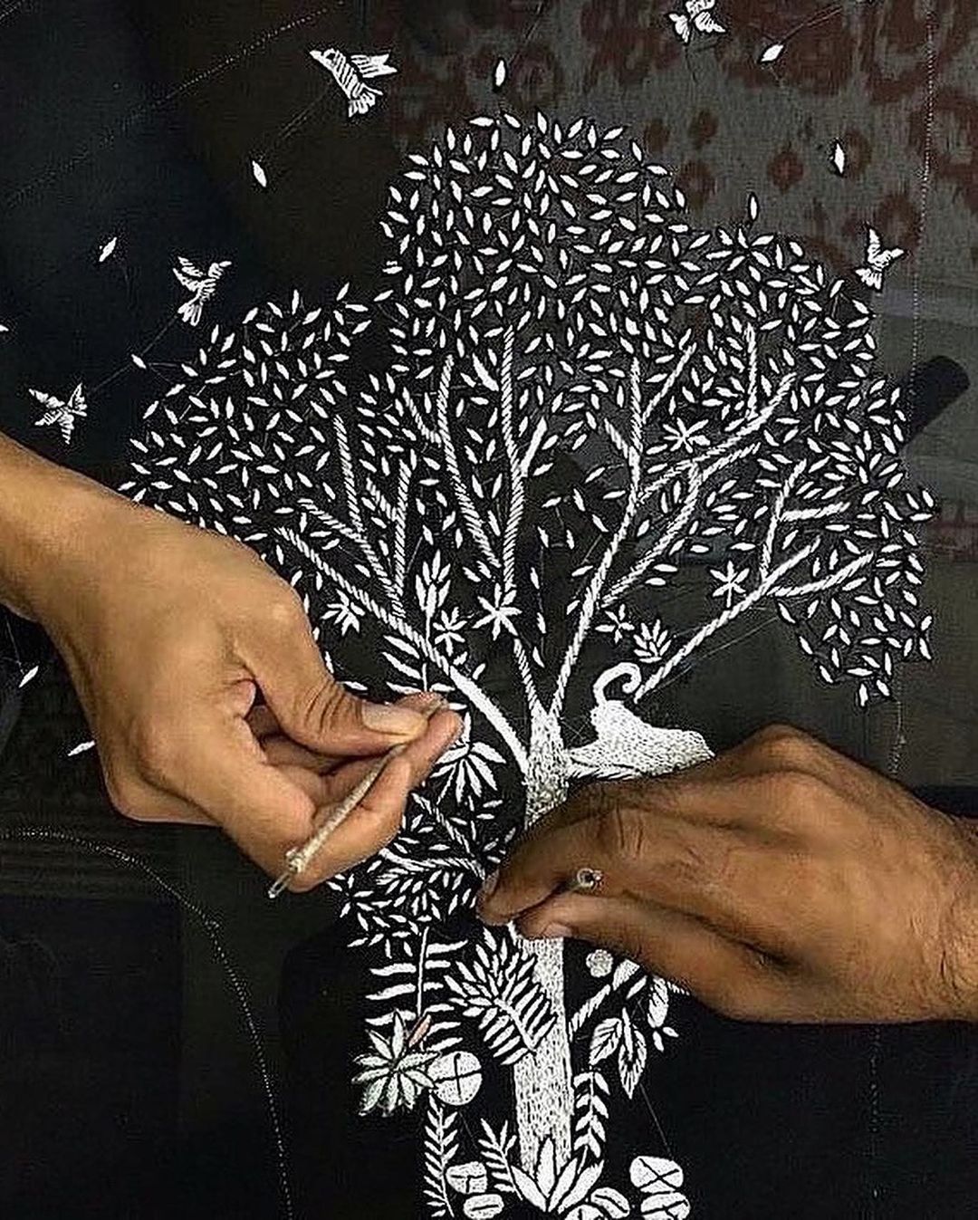 Photo Credit Rahul Mishra 's Instagram 