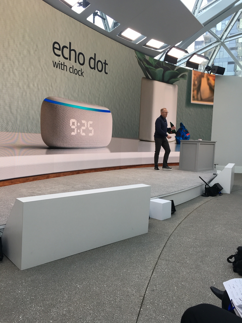 Dave Limp, Senior Vice President, Amazon Devices at the launch of new products.