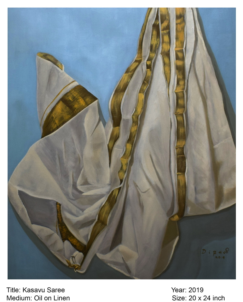 Saree-inspired paintings to be on view in Delhi exhibition