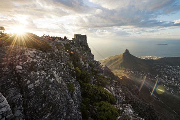  Abseiling from Table Mountain, Western Cape