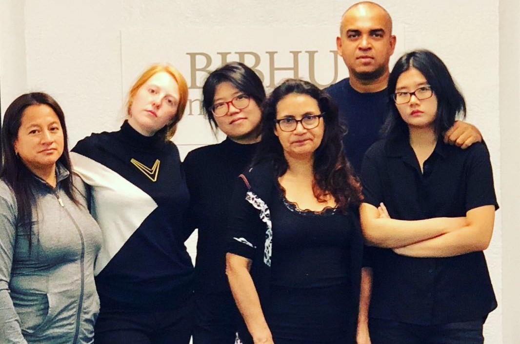  "Walking out with my mighty team, in solidarity with the survivors of sexual violence and harassment" (Photo: bibhumohapatra/Instagram)