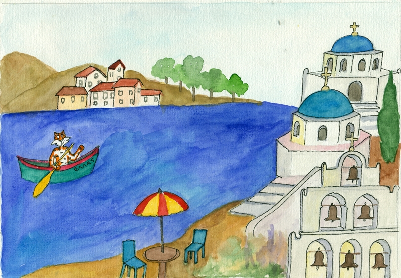 Greece, sailing to Byzantium