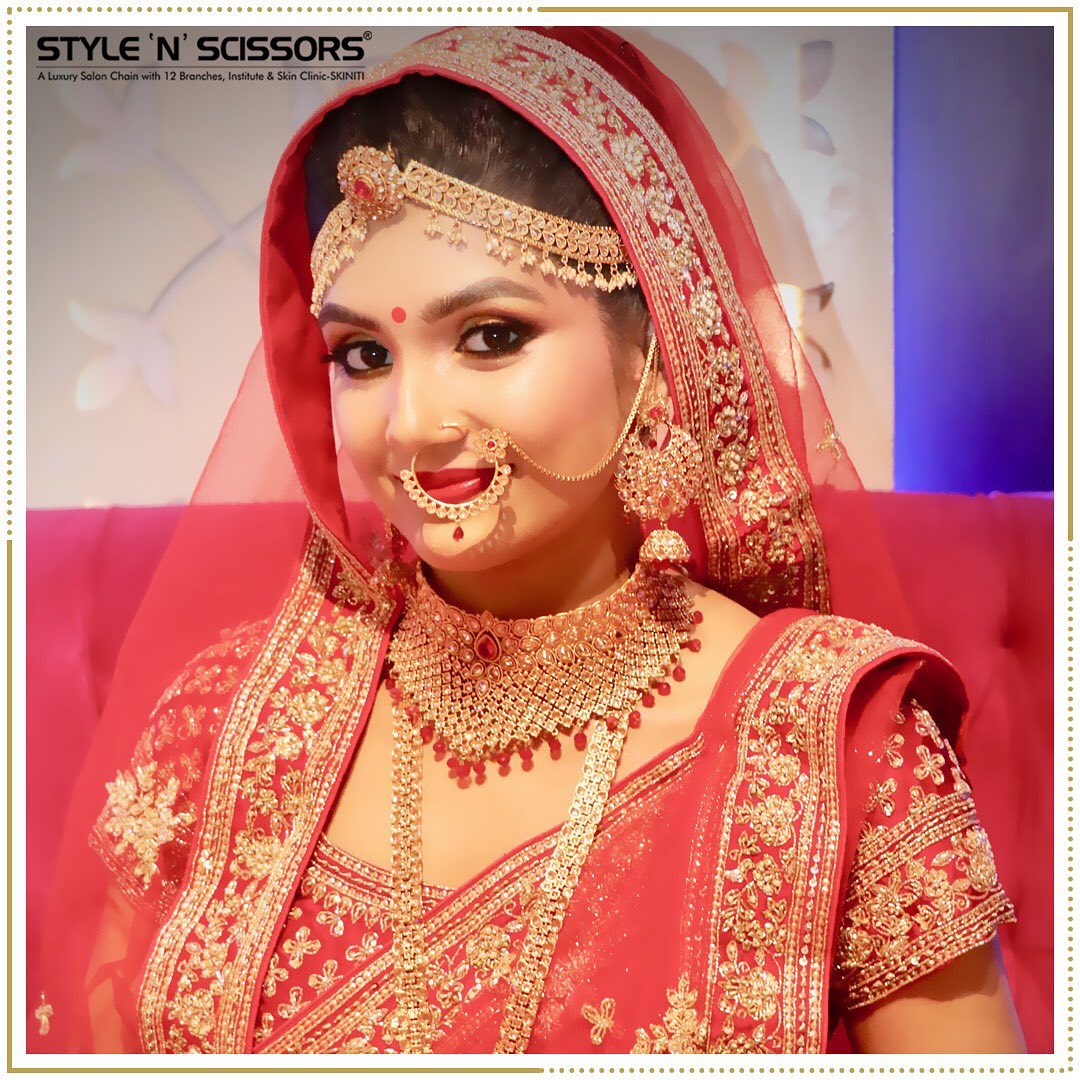 Signature bridal look