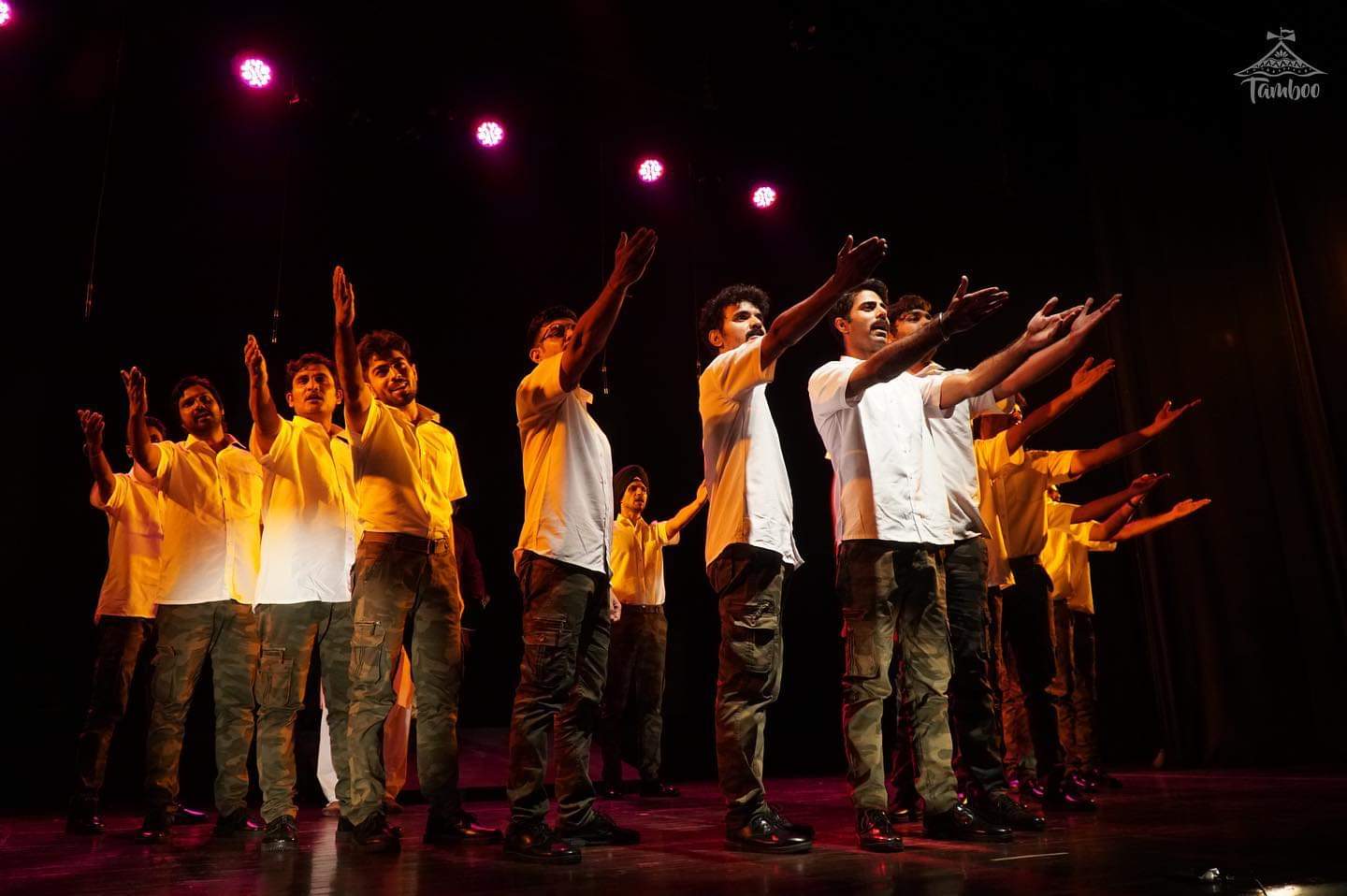 ​  A still from 'Gagan Damama Bajyo', a Piyush Mishra musical on the life and times of Bhagat Singh  ​