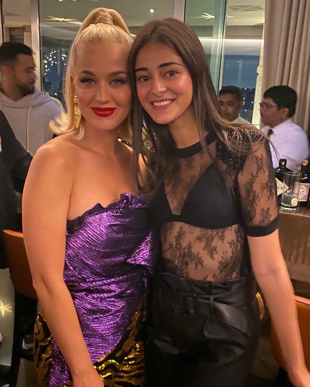 Ananya Pandey with Perry