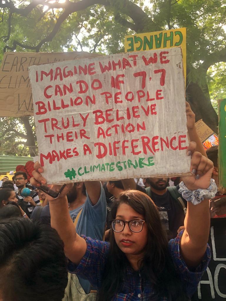 Ecosia’s ‘climate strike’ in Delhi