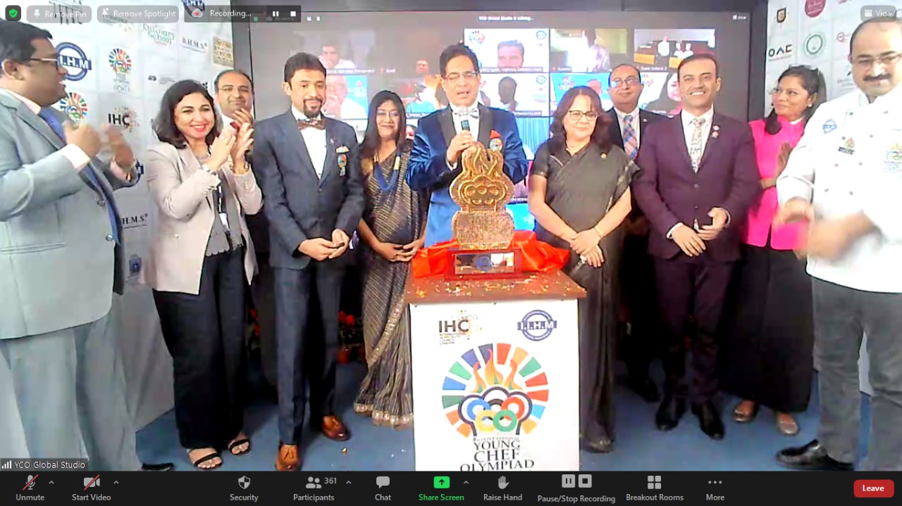 8th International Young Chef Olympiad, the world’s biggest culinary competition for student chefs, kick-starts virtually with great fanfare