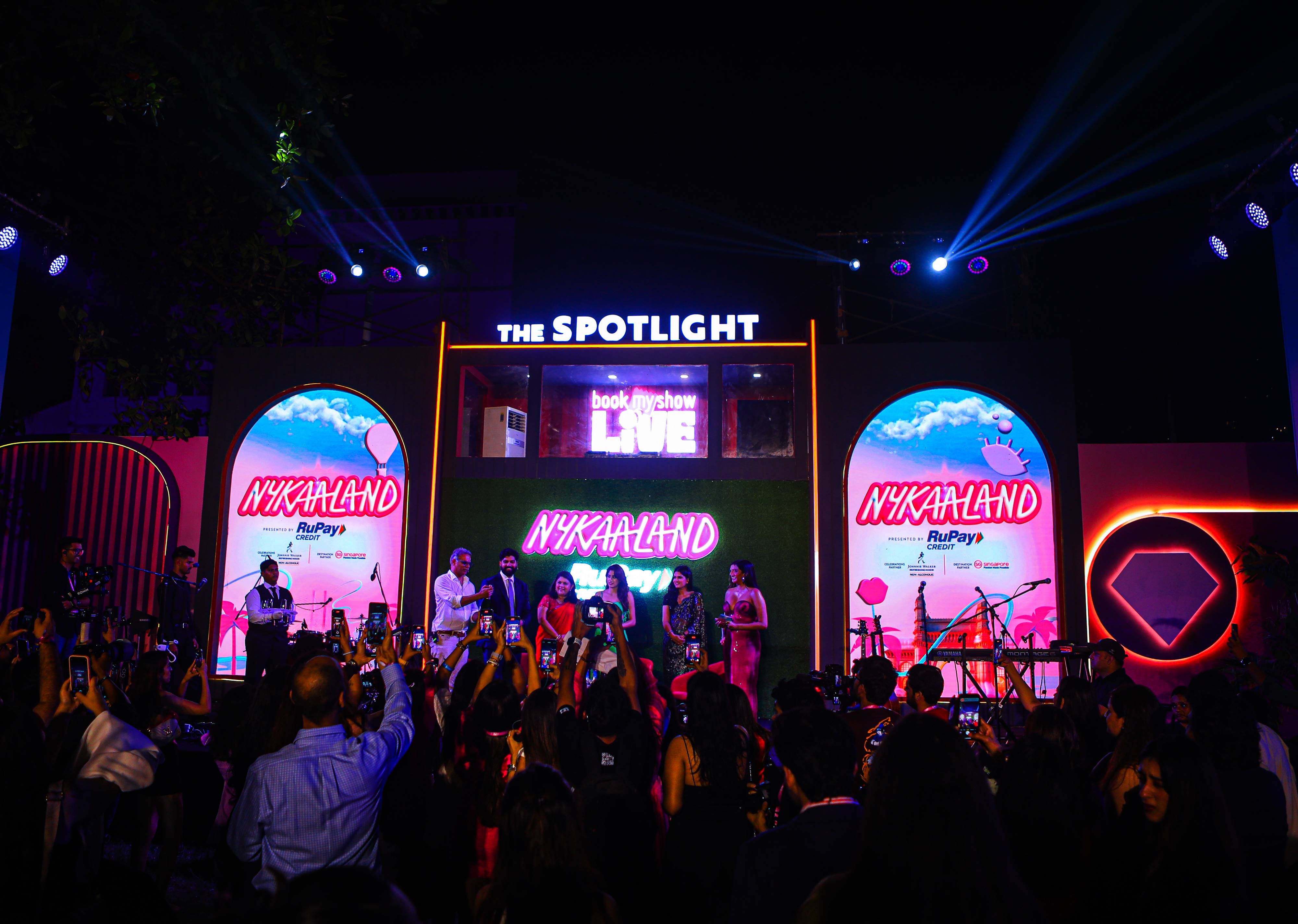 A toast to Nykaaland inaugurating the festival