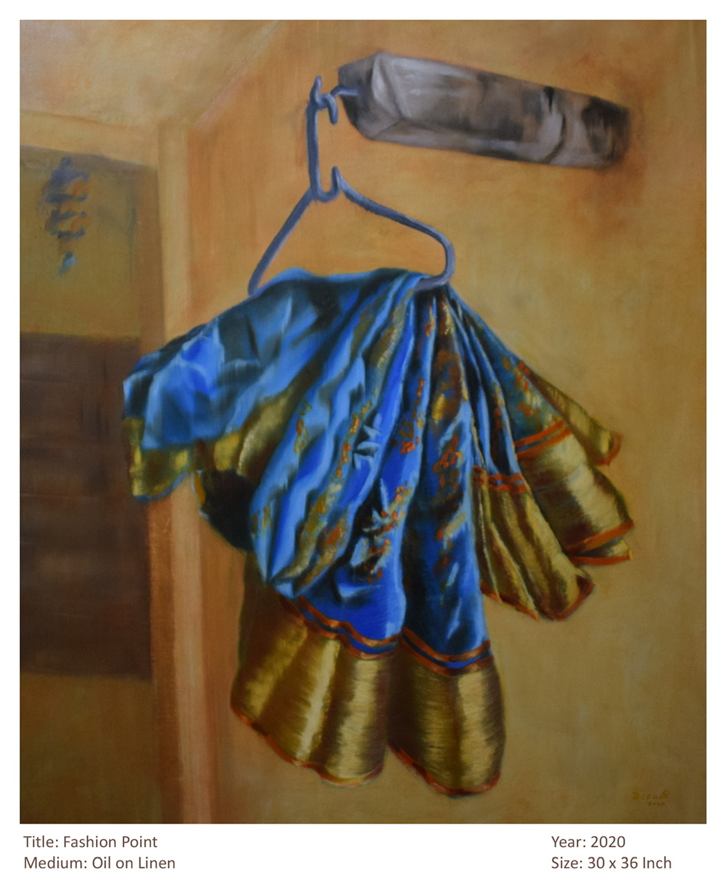 Saree-inspired paintings to be on view in Delhi exhibition