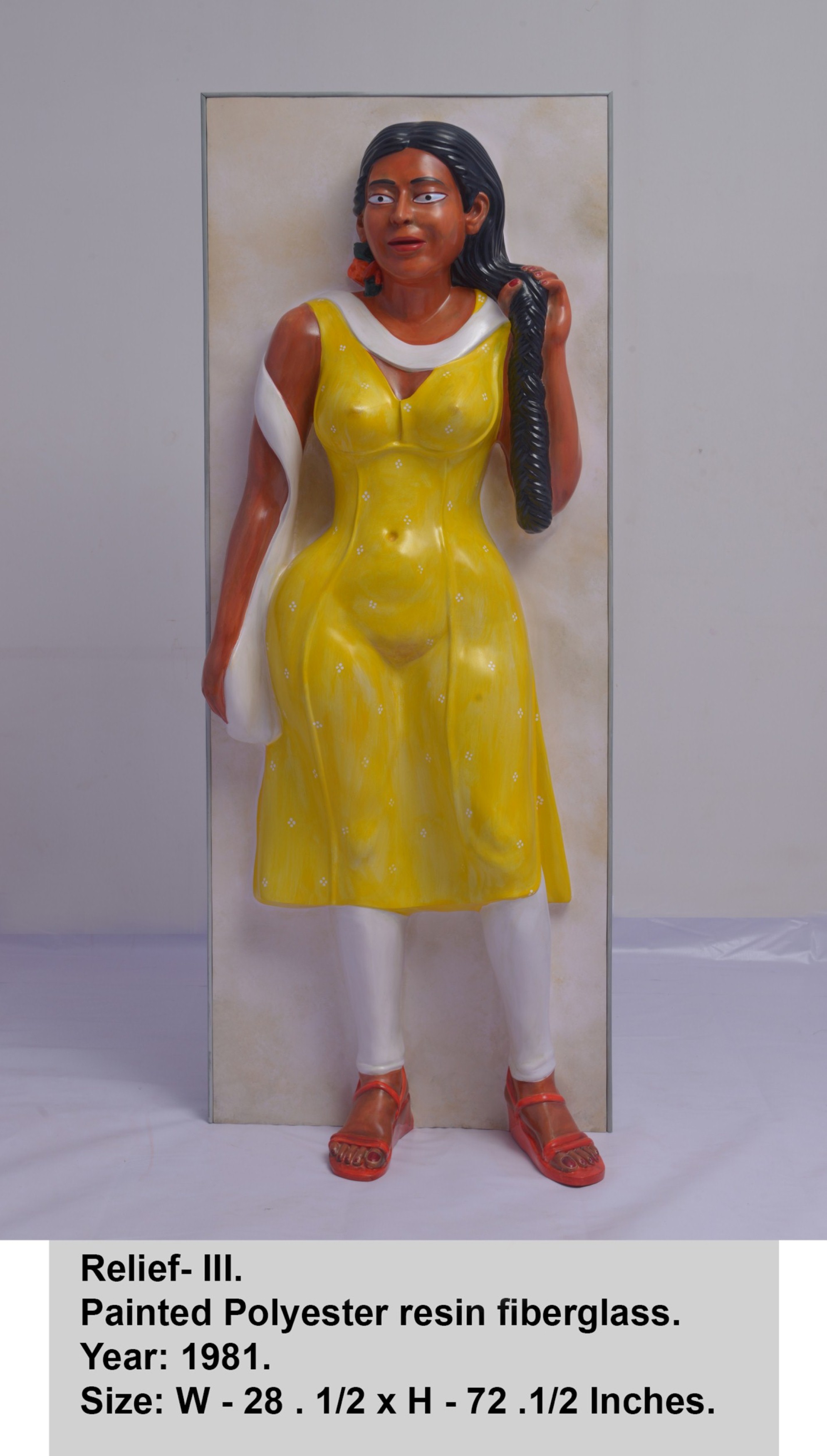 A sculpture by Ravinder Reddy