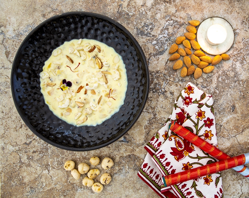ALMOND AND MAKHANA KHEER