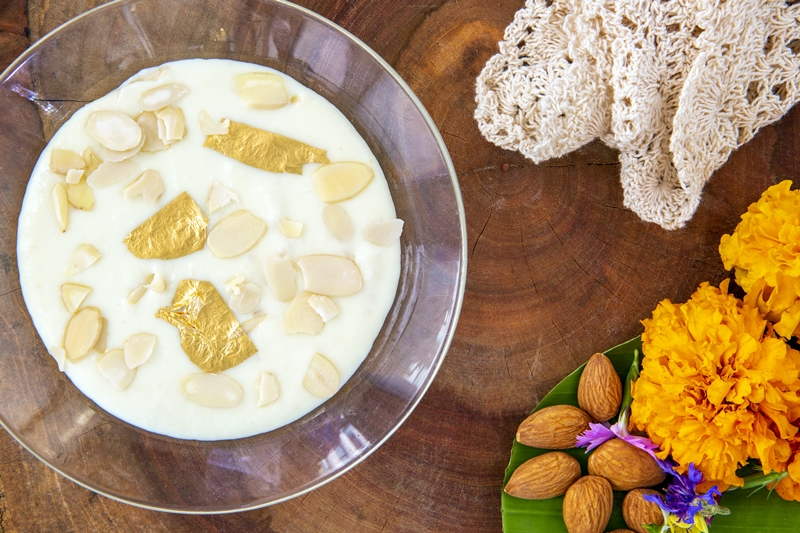 ALMOND AND CUSTARD APPLE RABRI