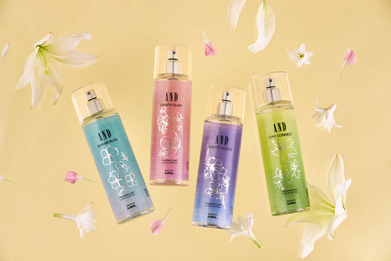 AND Body Mists Group Shot