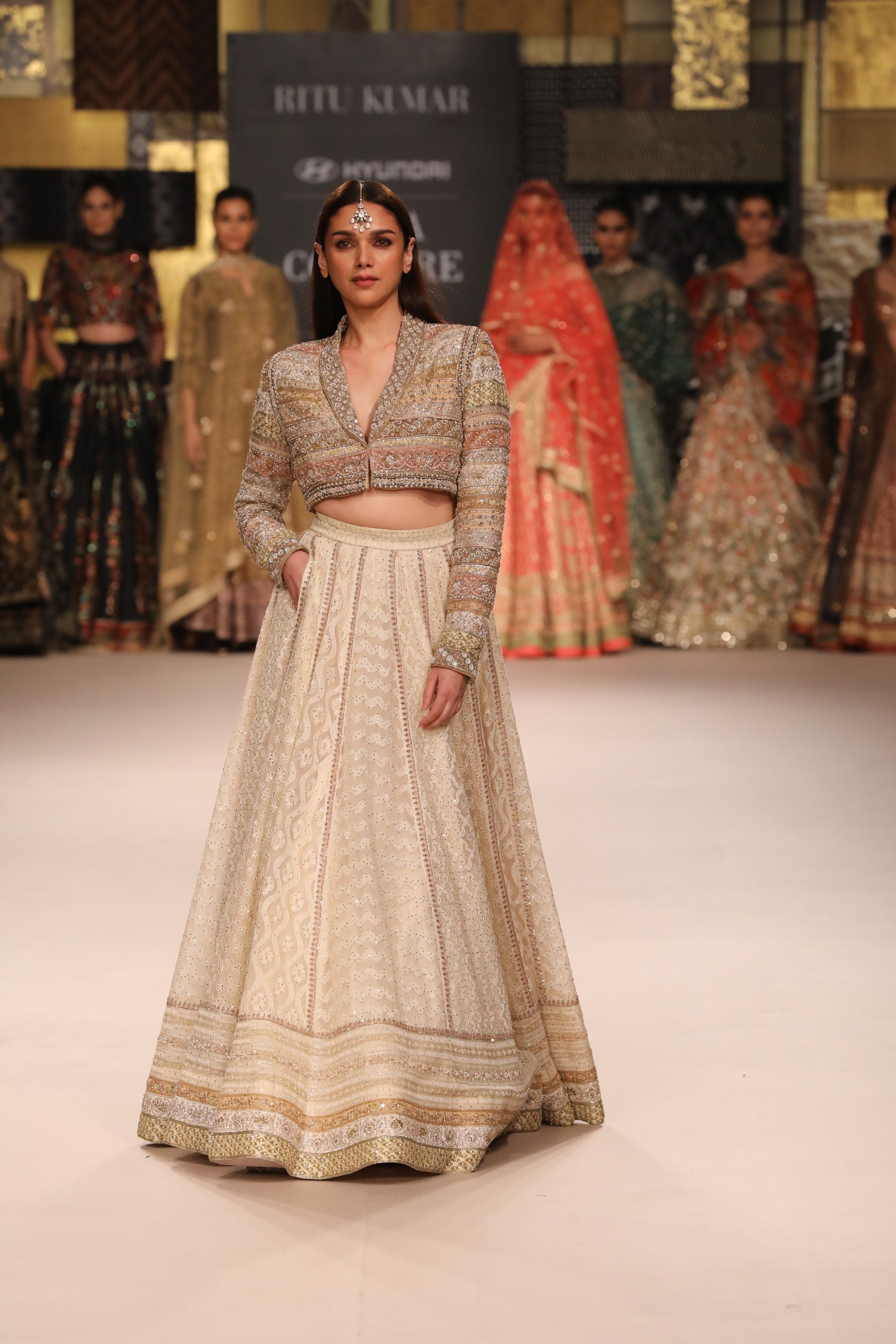 Ritu Kumar at FDCI Hyundai India Couture Week 