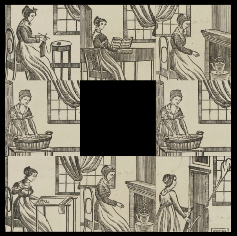 Afrah Shafiq, now-where, C Print, 24 x 24 inches, 2020 - detail