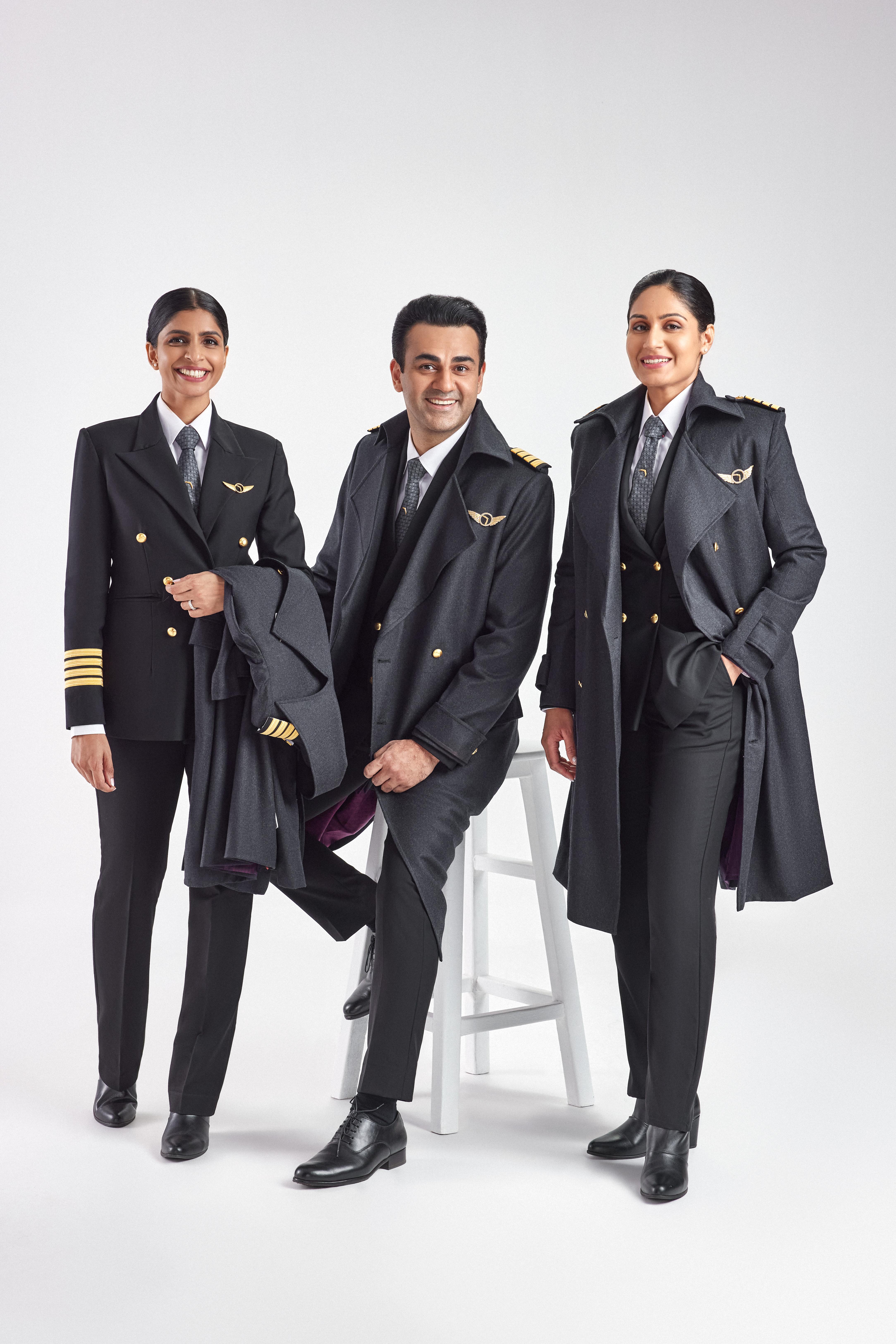 Air India Pilot Uniforms Winter.
