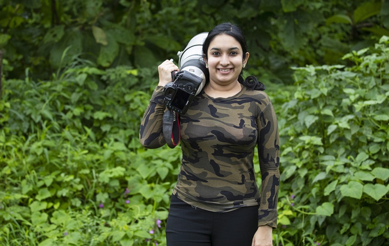 Aishwarya Shridhar (Wildlife photographer, film-maker and presenter – Canon EOS Influencer)