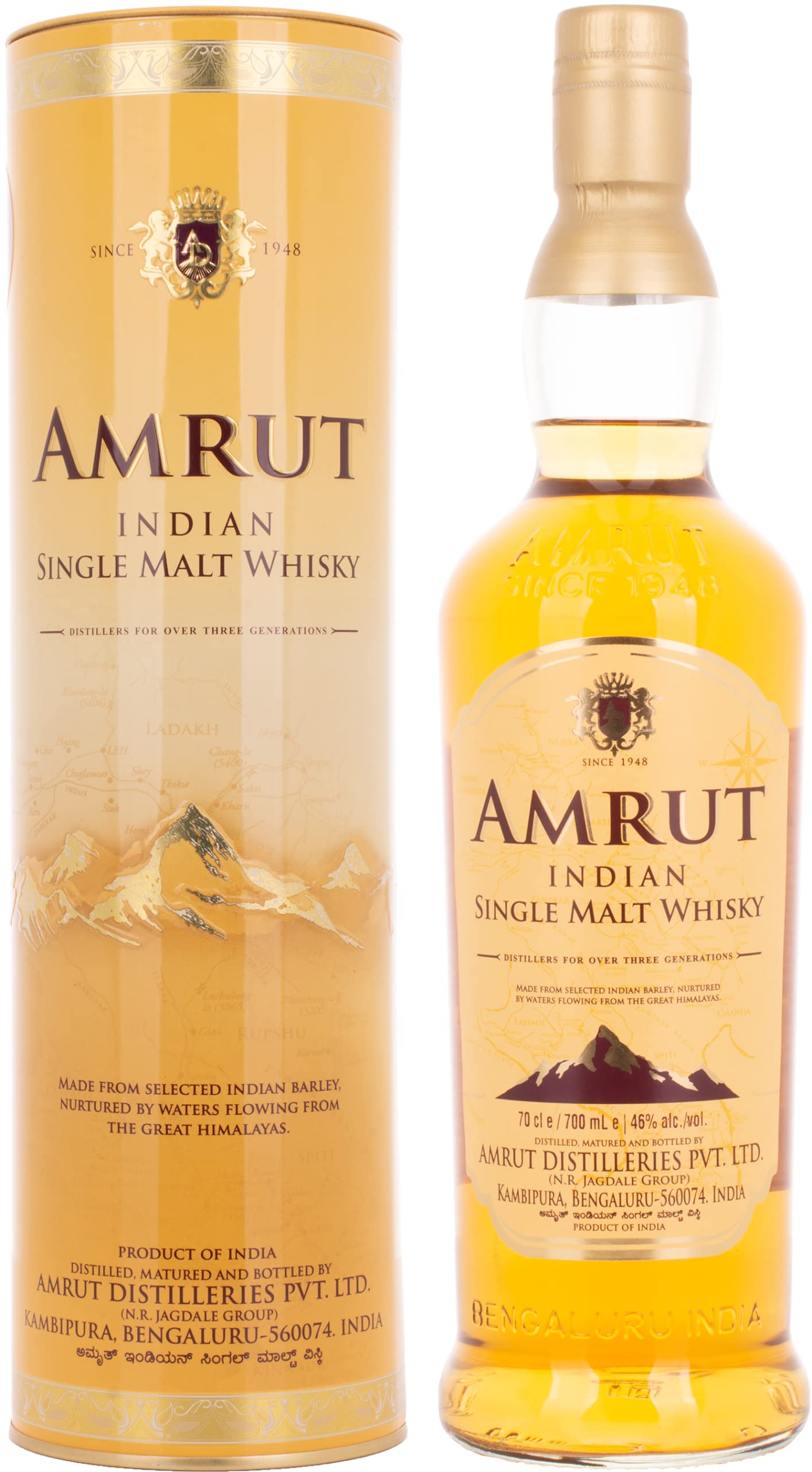 Amrut Indian Single Malt Whisky