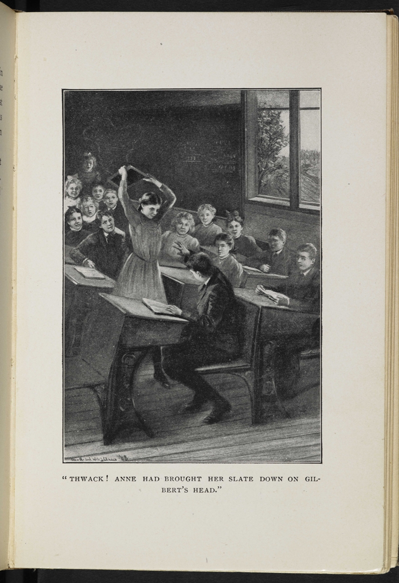 Anne of Green Gables by L.M.Montgomery, illustrated by M.A. and W.A.J. Claus. 1908 (c) British Library Board