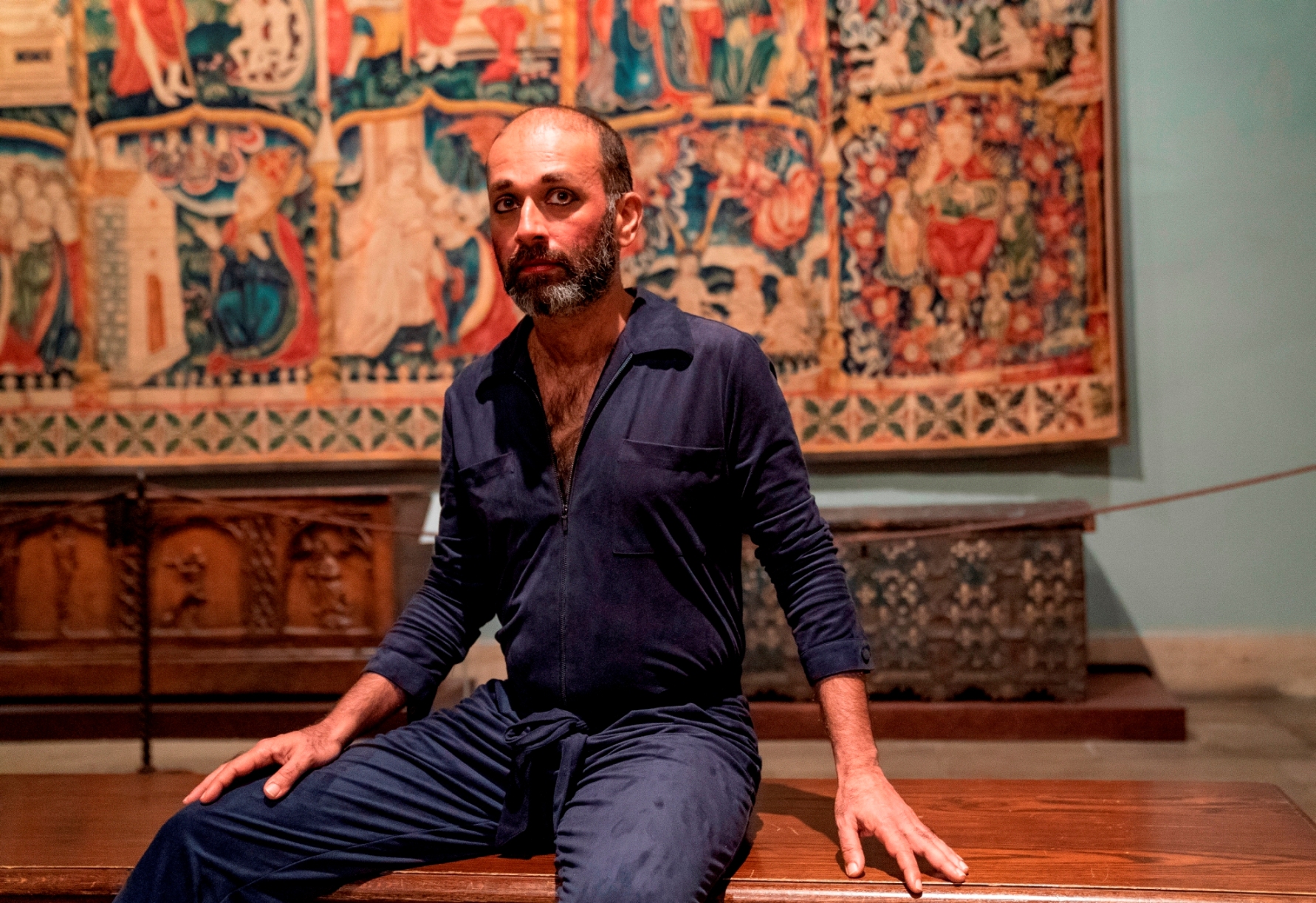 Artist Nikhil Chopra (Credit- Stephanie Berger)