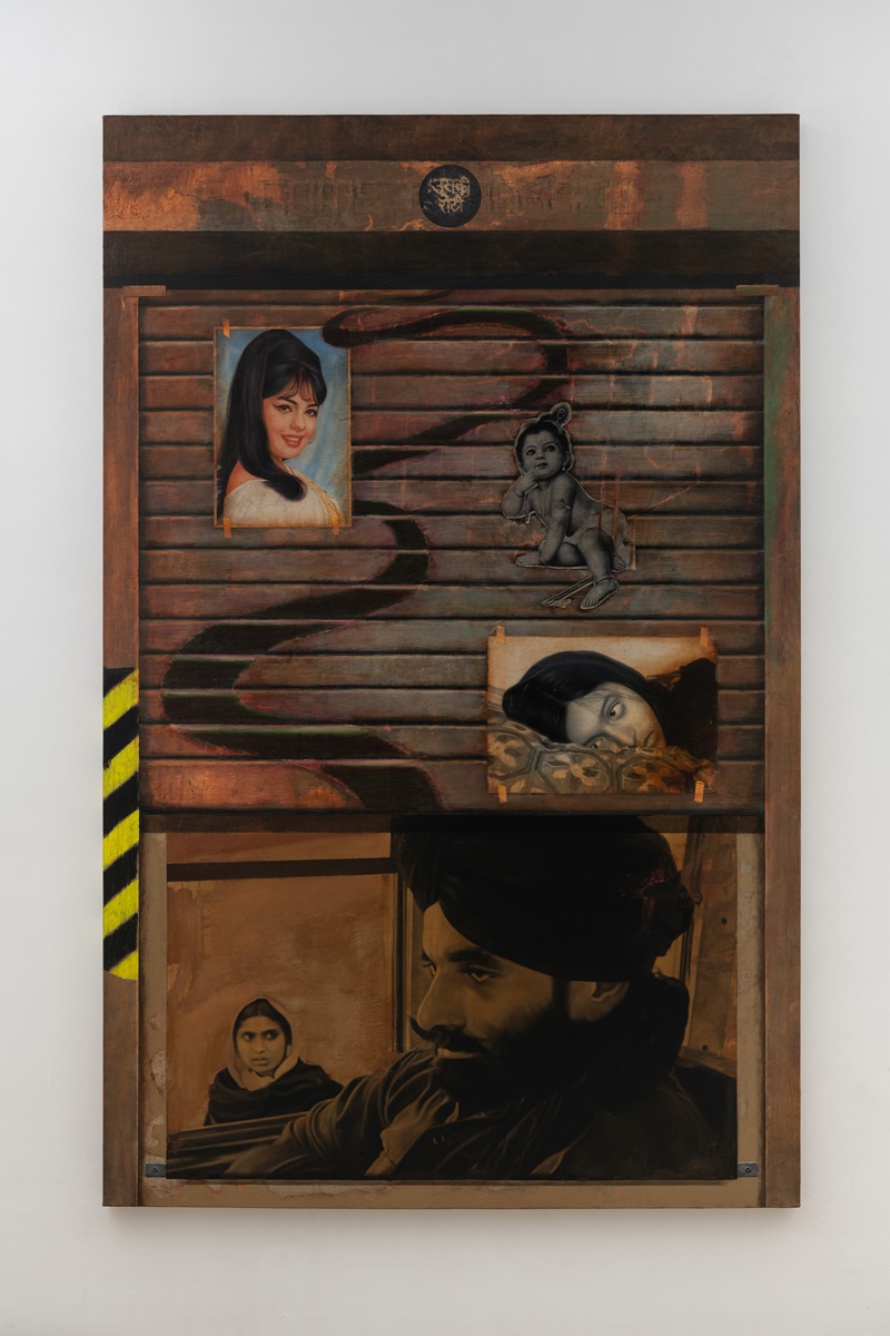 Artist- Atul Dodiya, Title- Uski Roti