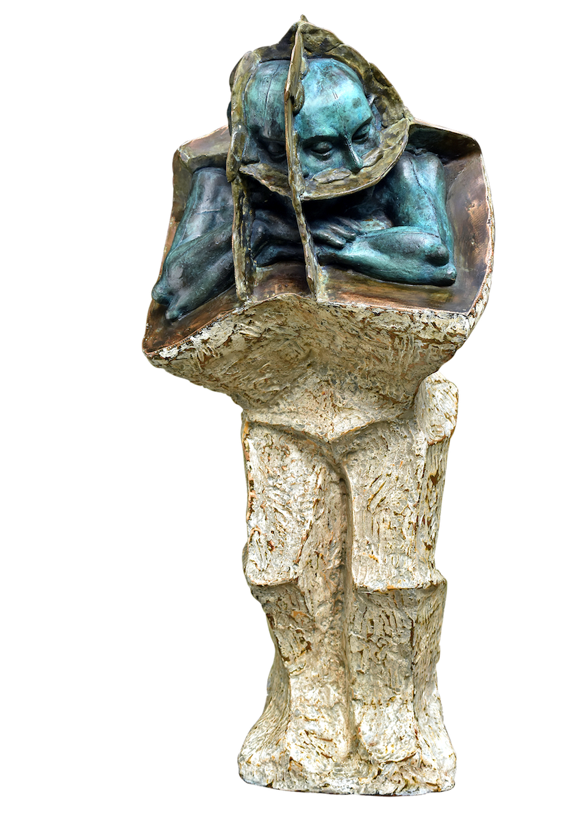 Arun Pandit, Untitled Dividers, 2019, Bronze, 25.5 12 x 12 ins