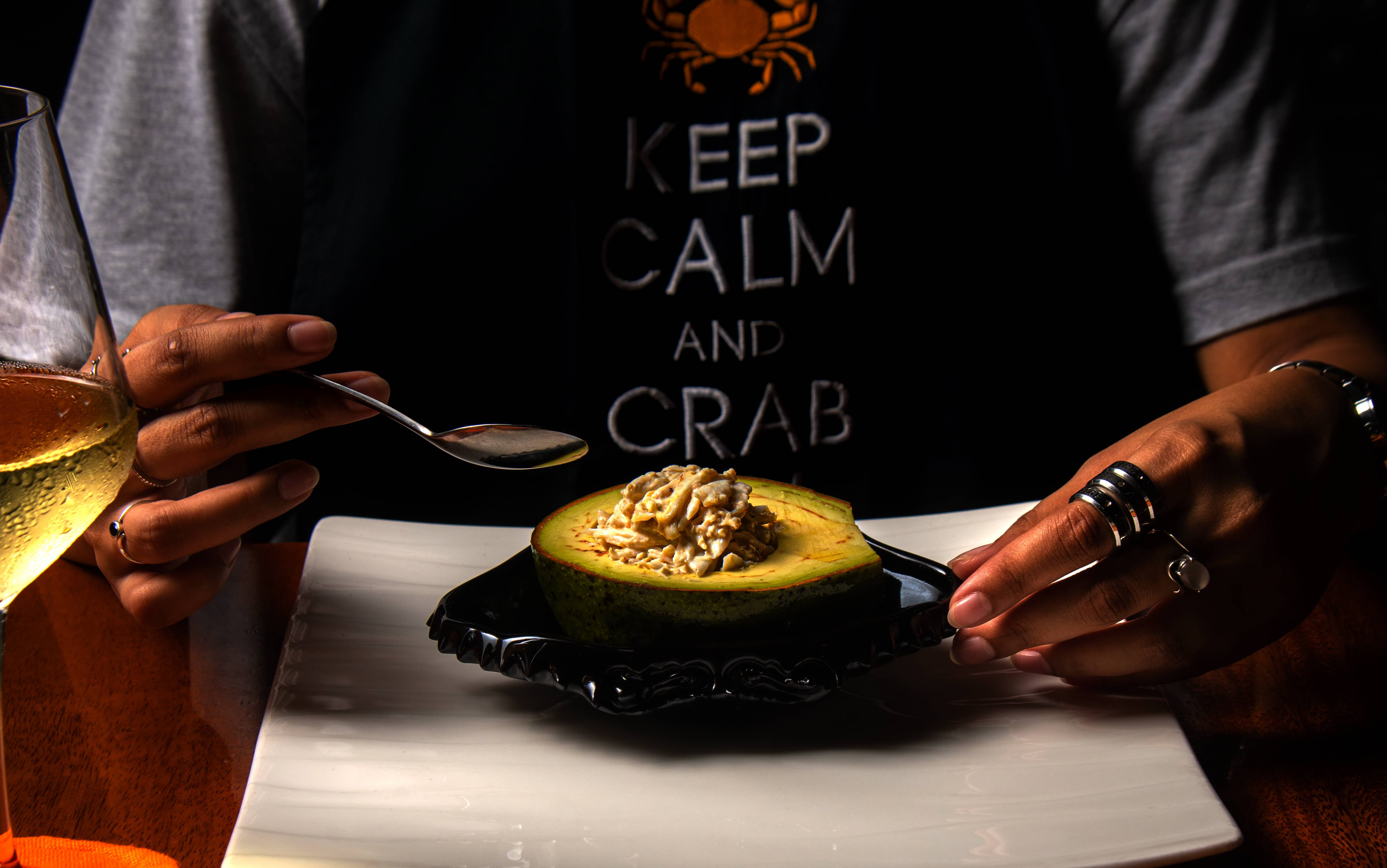 Avocado Crab Salad