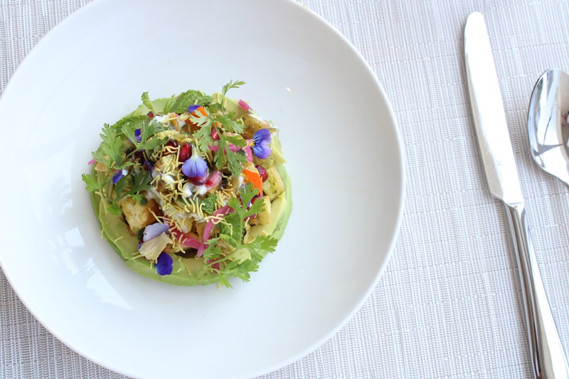 Avocado and Aloo Chaat