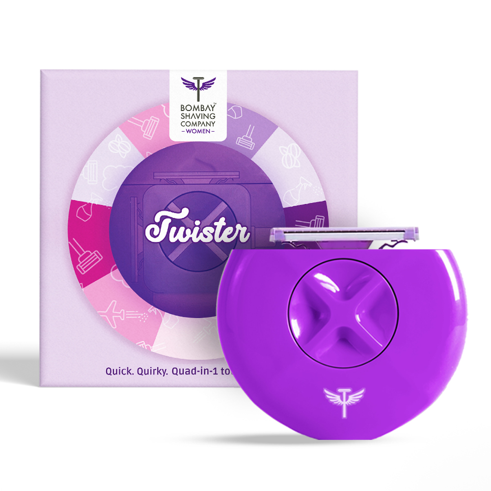 Face razor and twister