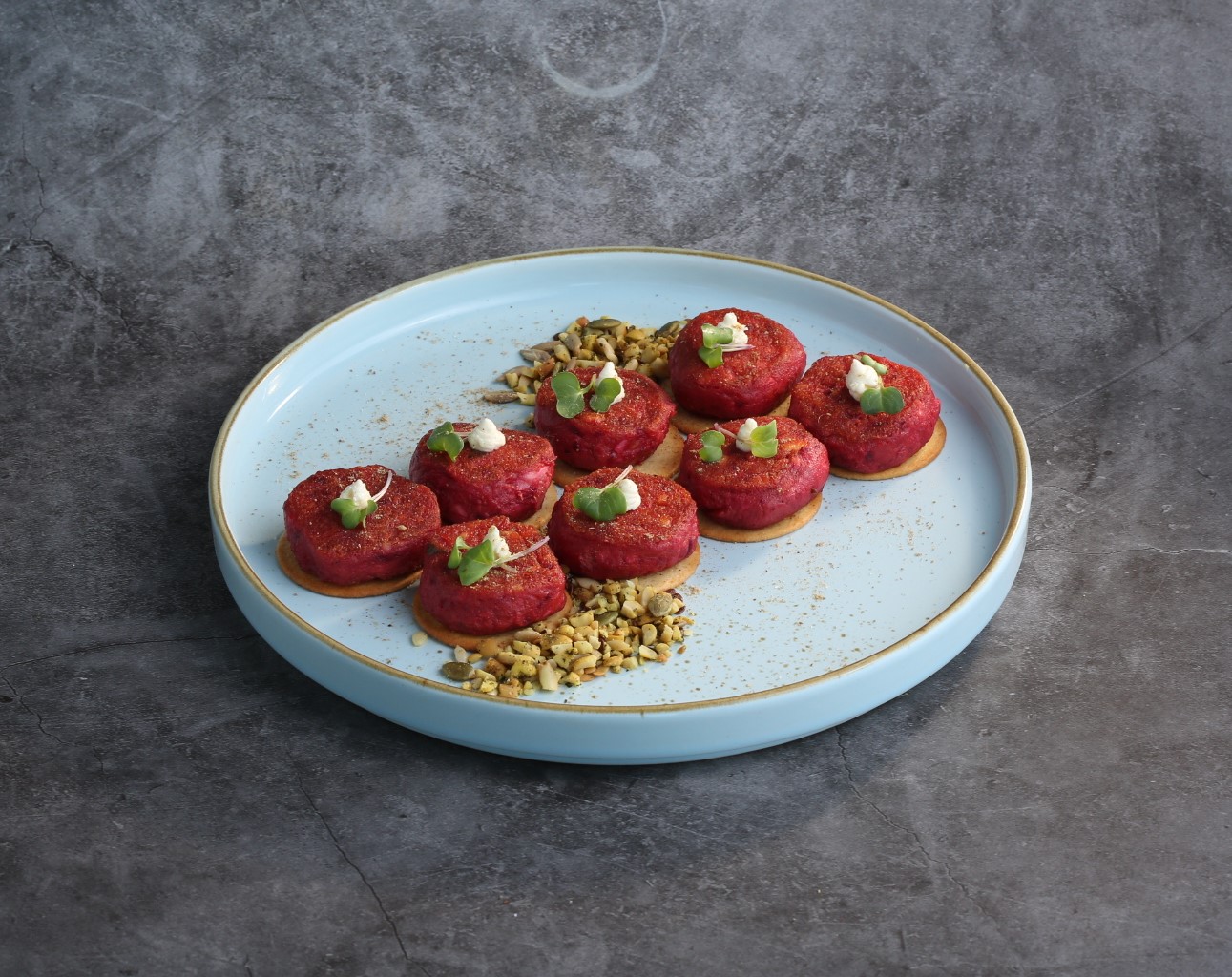  Beetroot and Peanut Butter Galouti I Serves 4