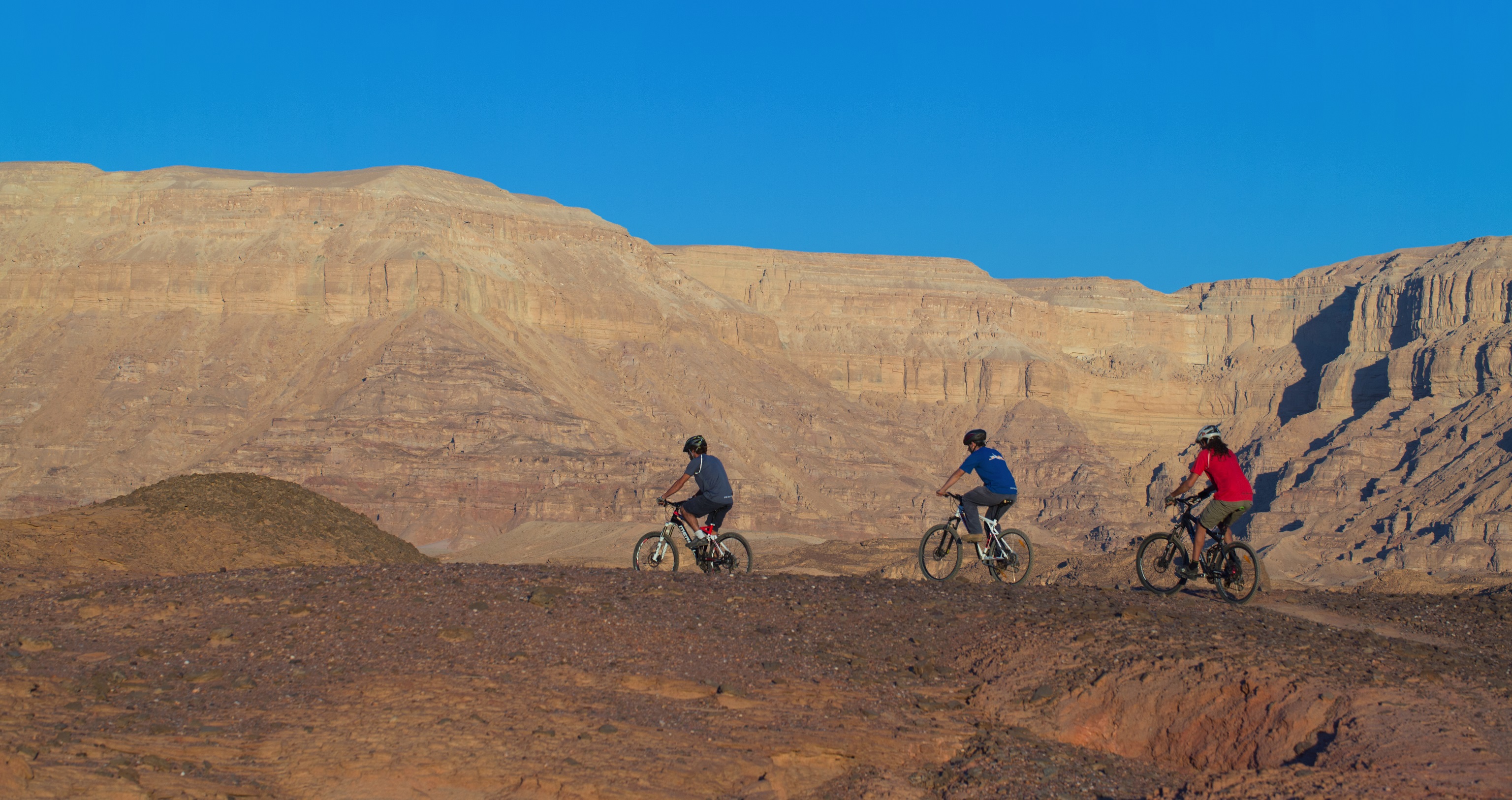 Biking in Timna Park ((Photo credit - Dafna Tal and Israel Ministry of Tourism)