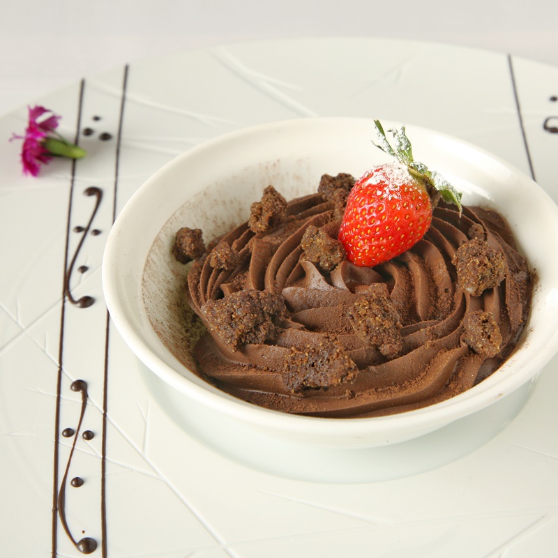 Bitter Chocolate Parfait