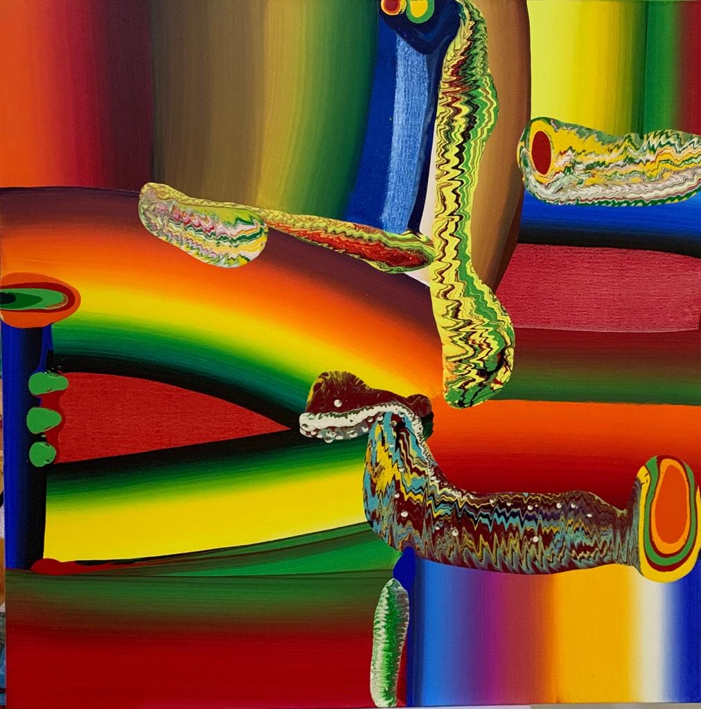 Artwork by Bose Krishnamachari (Source: India Art Festival)