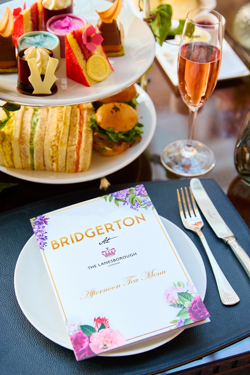 Bridgerton Tea at The Lanesborough.