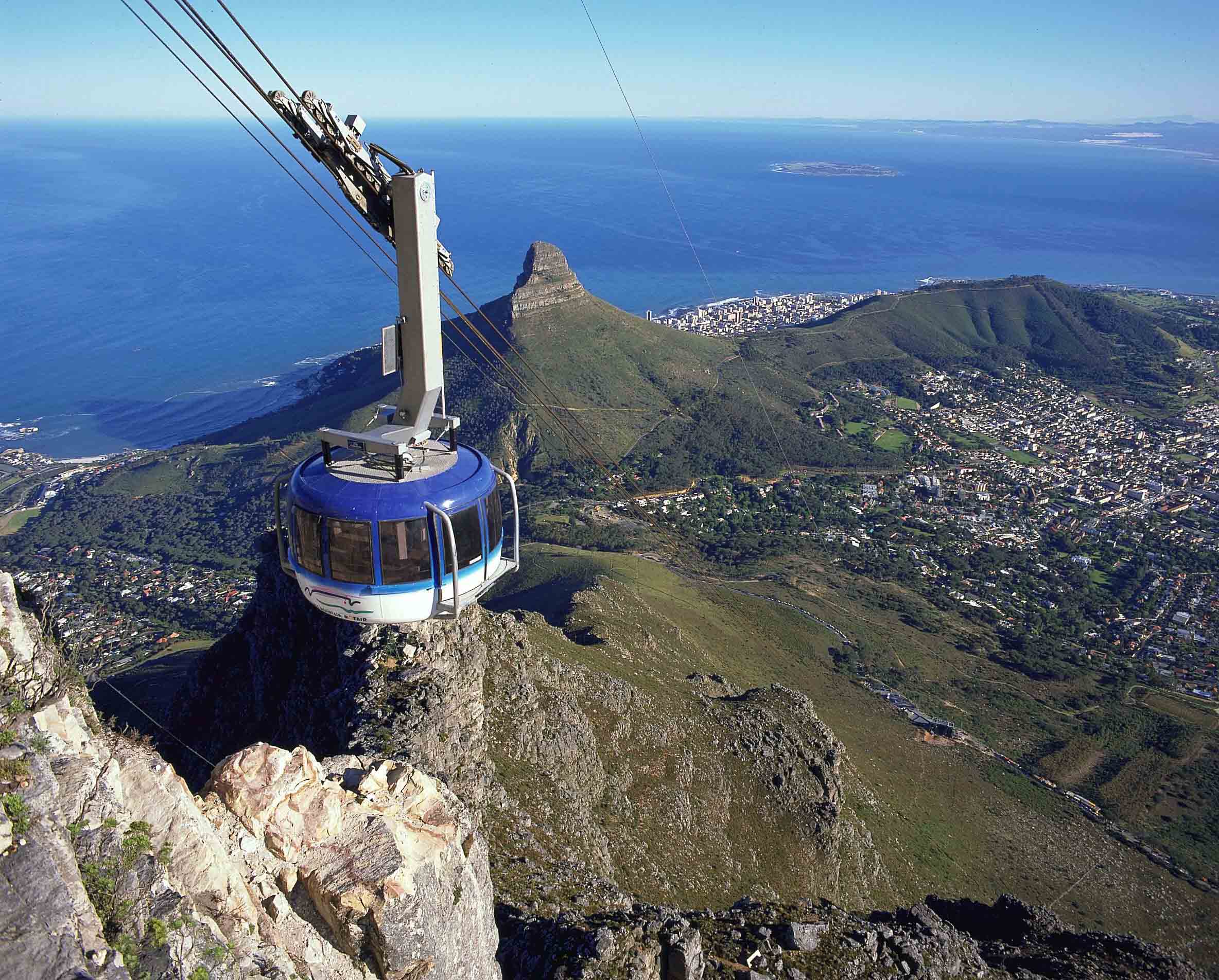 Cable Car called Rotair to Table Mountain