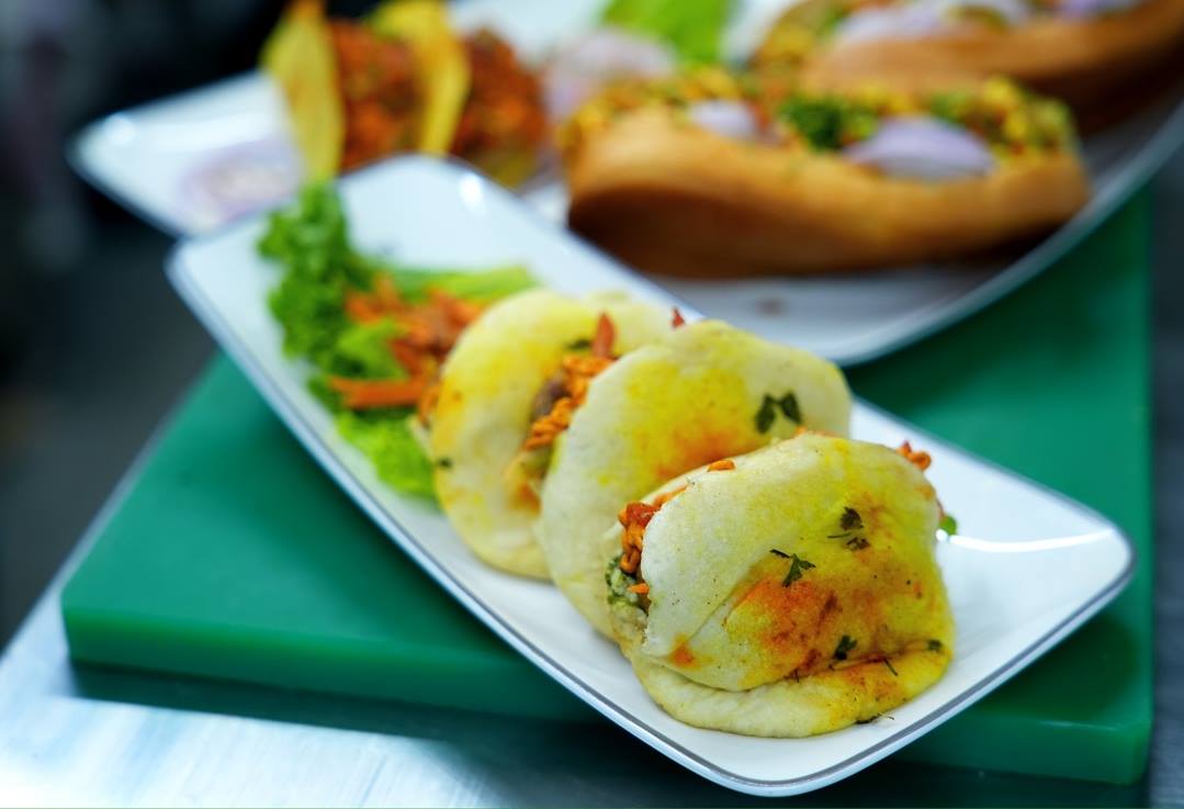 Chicken Hariyali Pita Pocket