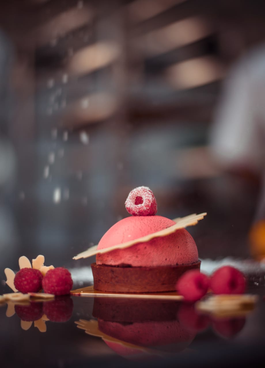 Chocolate Raspberry Tart