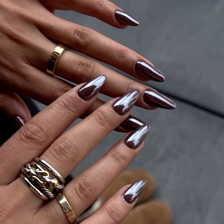 Glazed Chocolate Nails