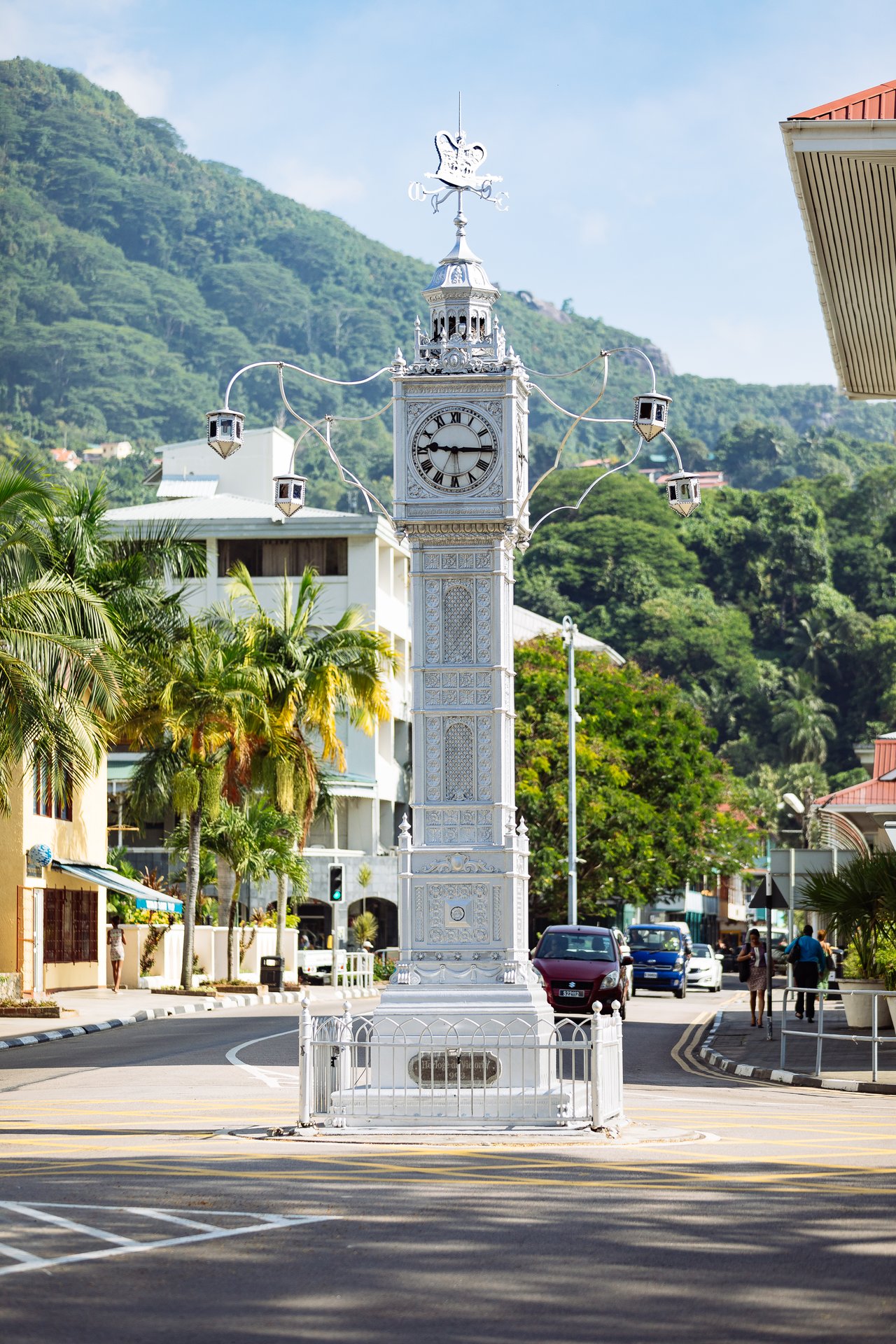 Clock Tower, Victoria, Mahe - Image courtesy of Torsten Dickmann - STB