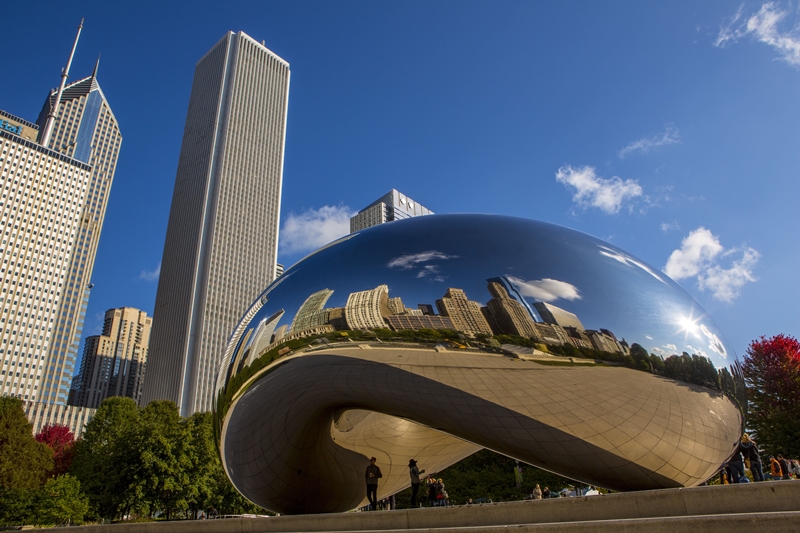 CLOUD GATE, ILLINOIS