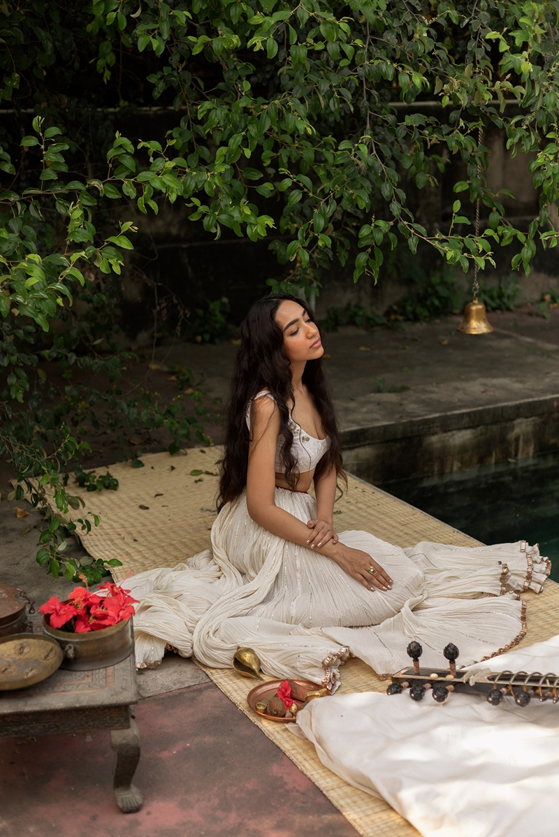 Collection By Designer Anju Modi @ FDCI ICW 2020 