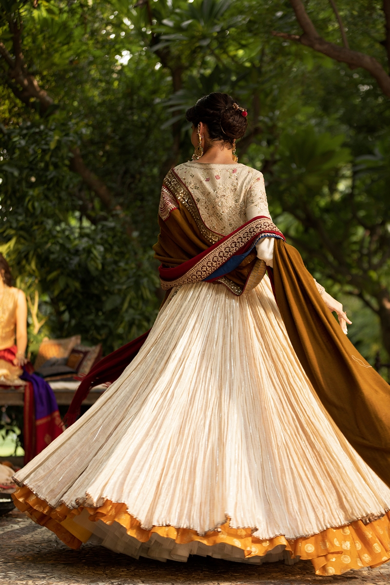 Collection By Designer Anju Modi @ FDCI ICW 2020 